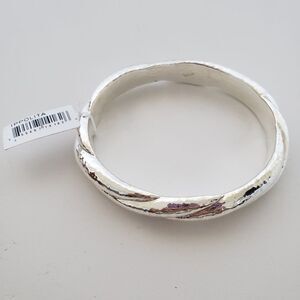 IPPOLITA Sterling Silver Glamazon Twisted Bangle Bracelet 9"